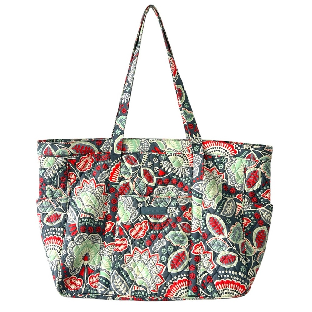 Vera Bradley Nomadic Floral Quilted Get Carried Away Tote